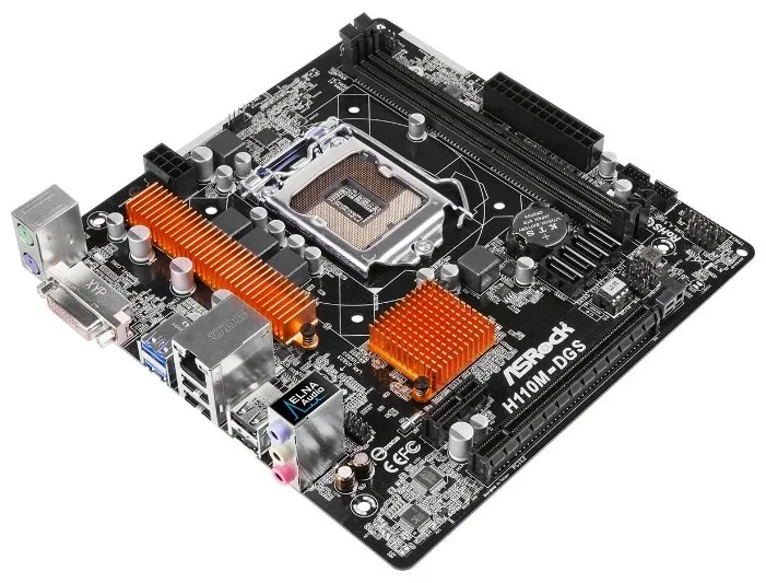 Материнская плата ASRock H110M-DGS