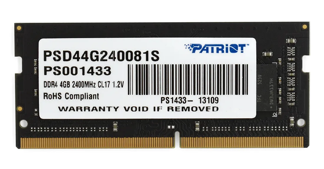Оперативная память 4 GB Patriot PSD44G240081S
