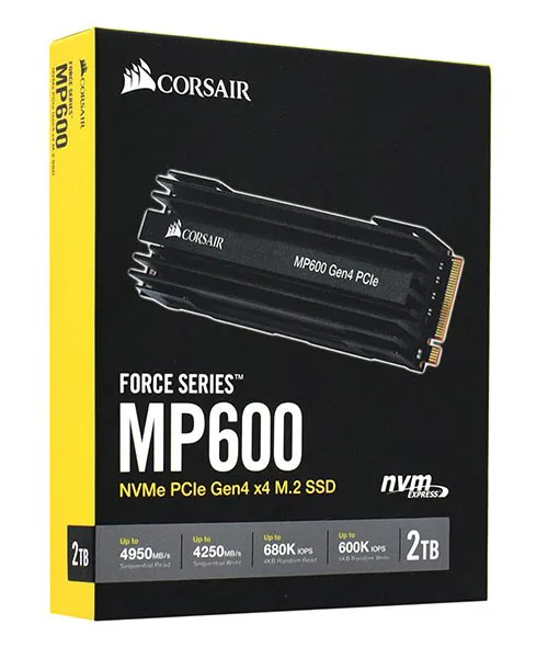 SSD накопитель 2 TB Corsair MP600 PRO CSSD-F2000GBMP600PRO