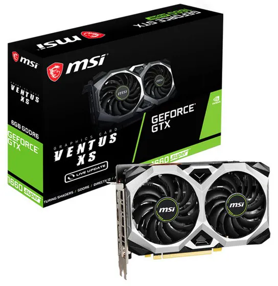 Видеокарта 6Gb MSI GTX 1660 SUPER VENTUS XS