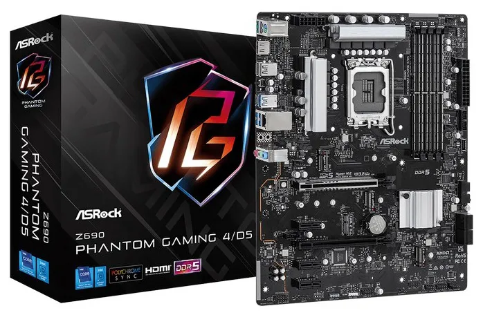 Материнская плата ASRock Z690 PHANTOM GAMING 4/D5