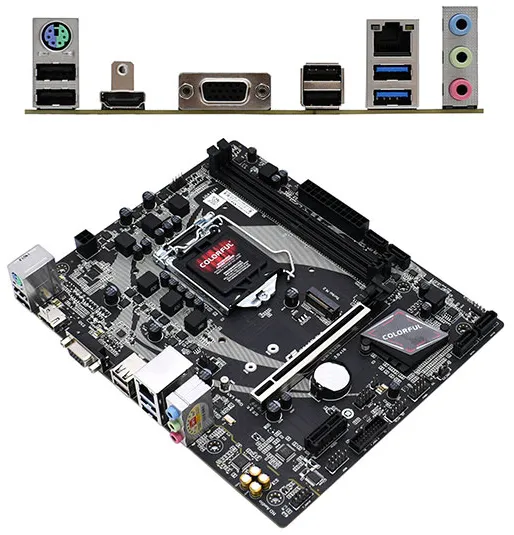 Материнская плата Colorful BATTLE-AX H310M-M2 V21