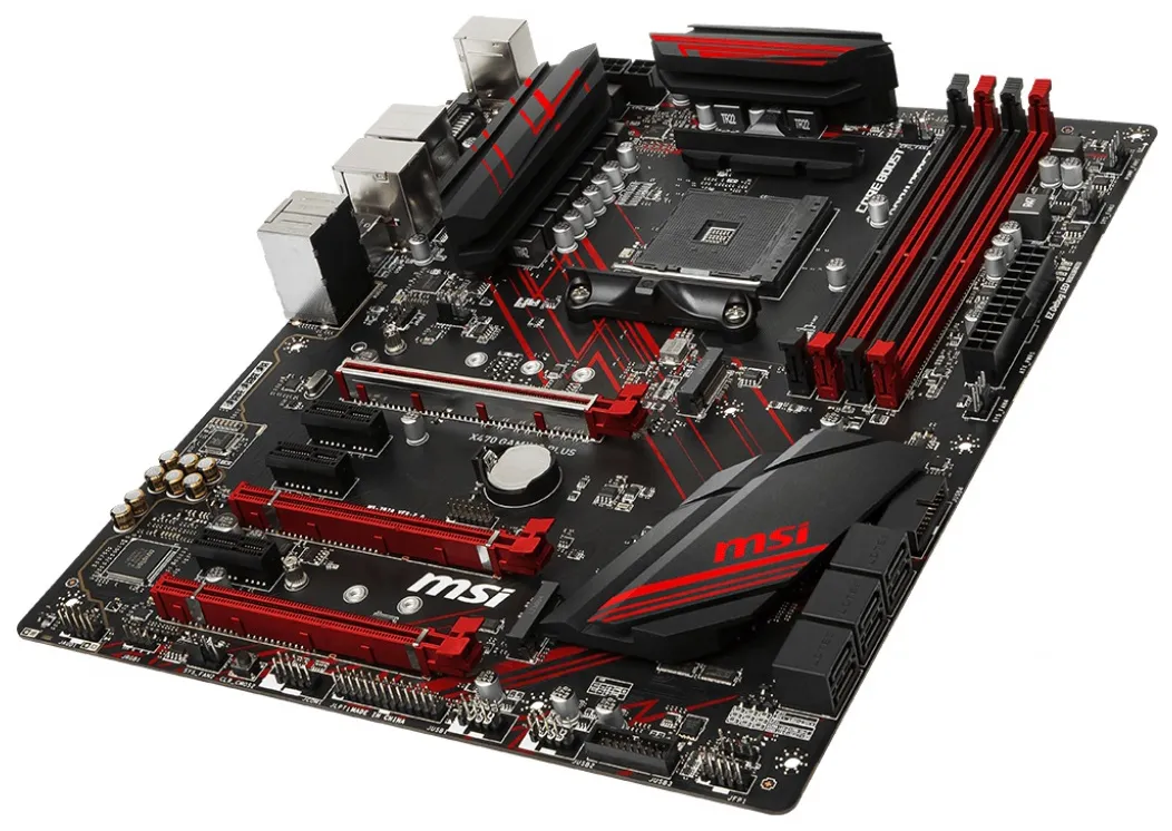 Материнская плата MSI X470 GAMING PLUS