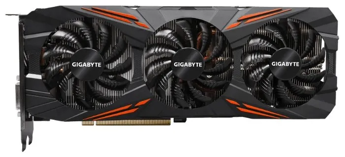 Видеокарта 8 Gb Gigabyte GV-N1080G1 GAMING-8GD GeForce GTX 1080 G1 Gaming