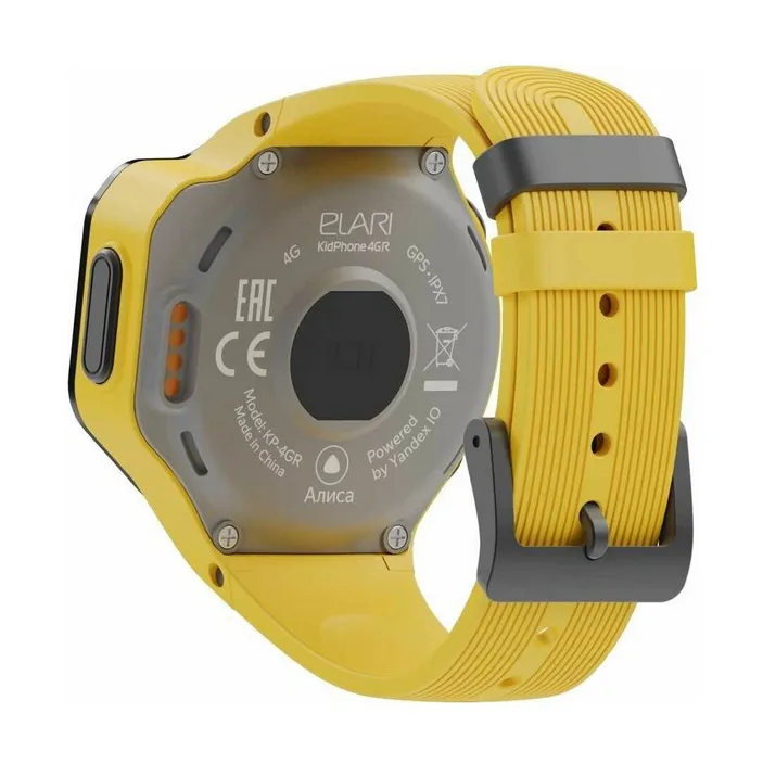 Смарт часы Elari KIDPHONE 4GR Желтый