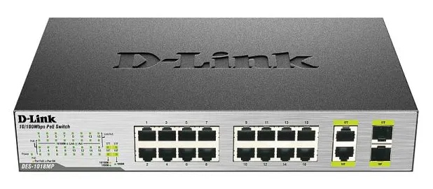 Коммутатор D-Link DES-1018MP/E1A