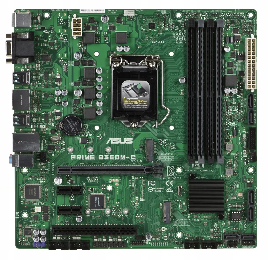 Материнская плата Asus PRIME B360M-C 90MB0W80-M0EAYM