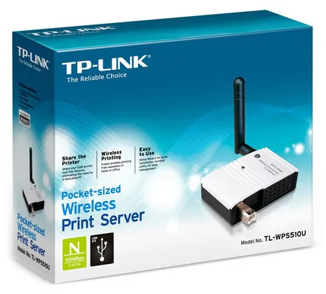Принт сервер TP-Link TL-WPS510U
