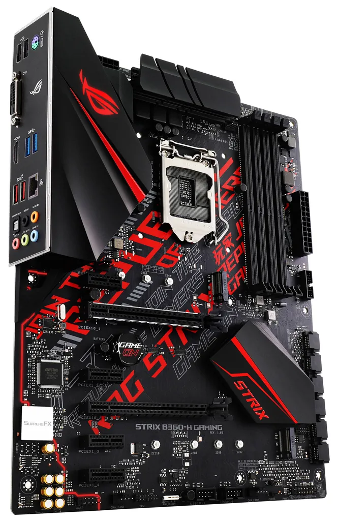 Материнская плата ASUS ROG STRIX B360-H GAMING