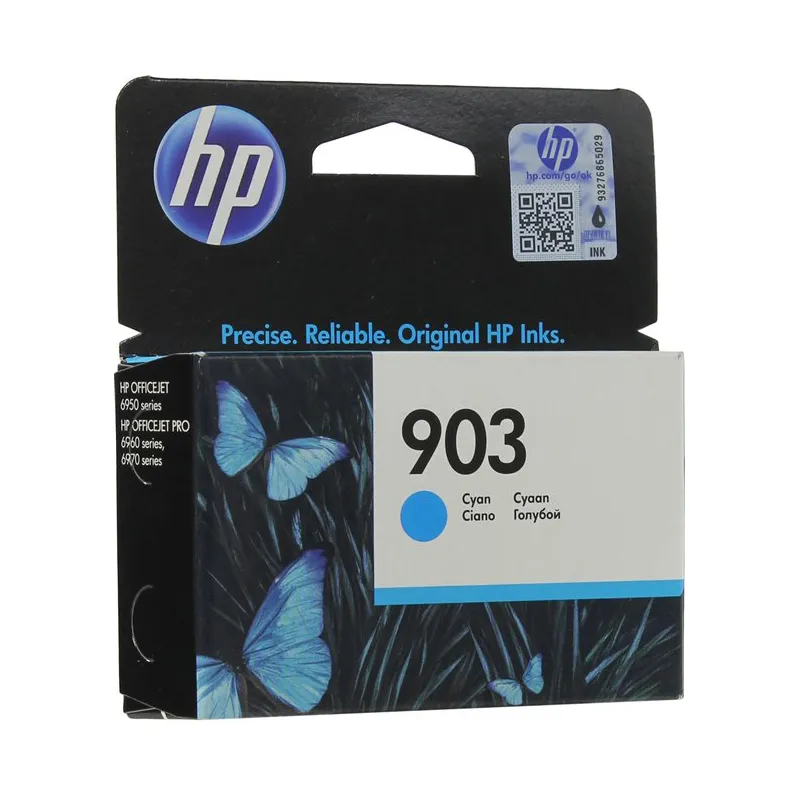 Картридж HP Europe T6L87AE №903 голубой