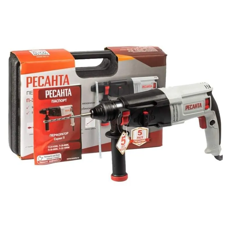 Перфоратор Ресанта П-30-900К