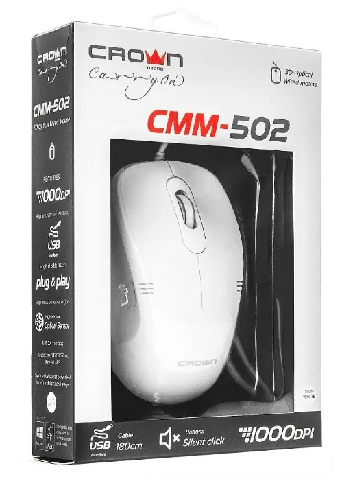 Компьютерная мышь Crown CMM-502