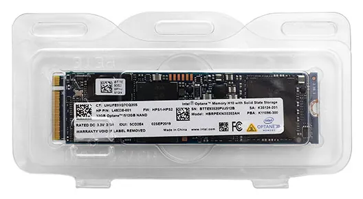 SSD накопитель 512 GB Intel H10 HBRPEKNX0202AH