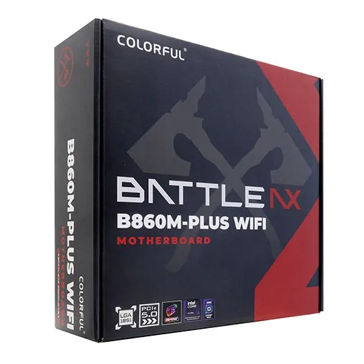Материнская плата Colorful BATTLE-AX B860M-PLUS WIFI V20