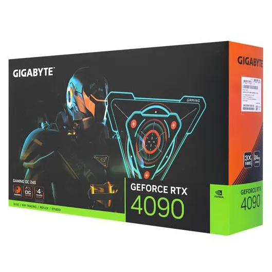 Видеокарта 24 GB Gigabyte RTX 4090 GV-4090GAMING OC-24GD