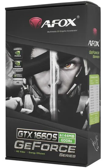 Видеокарта 6 GB Afox GTX 1660 SUPER AF1660S-6144D6H1-V2
