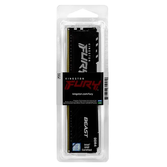Оперативная память 16 GB Kingston Fury Beast KF432C16BB/16