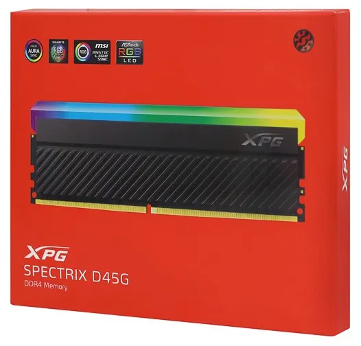 Оперативная память 16 GB kit ADATA XPG SPECTRIX D45 RGB AX4U36008G18I-DCBKD45G