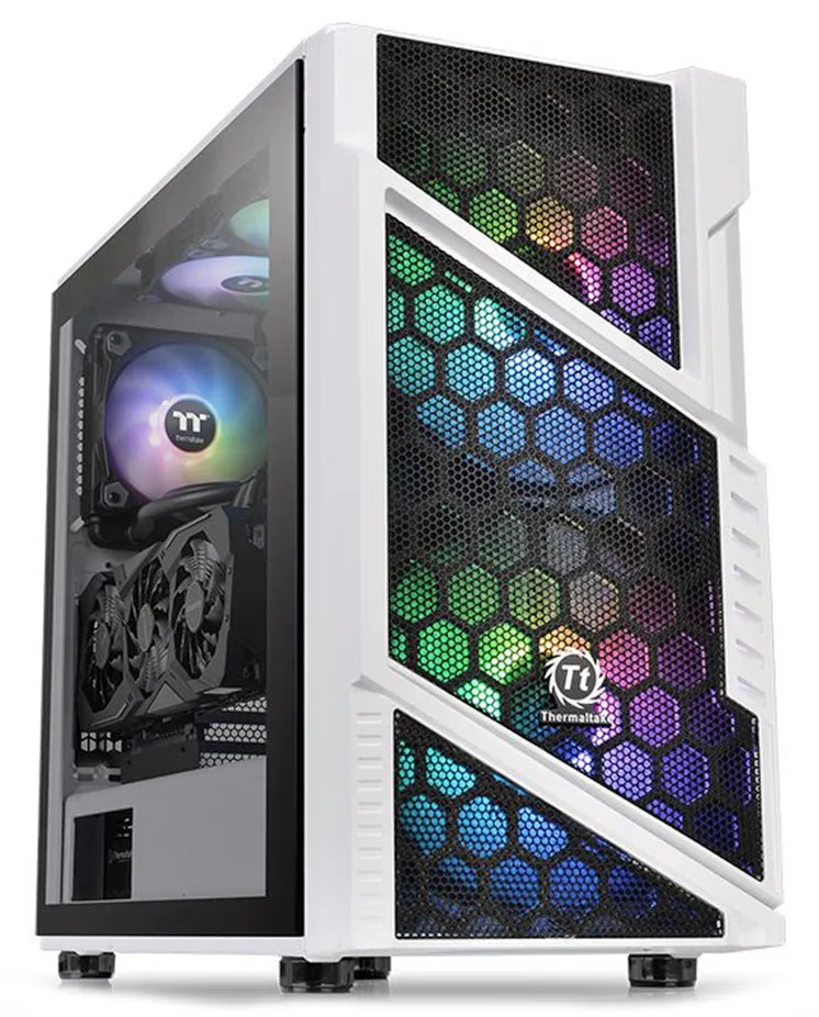 Корпус для ПК Thermaltake Commander C31 TG Snow ARGB CA-1N2-00M6WN-00