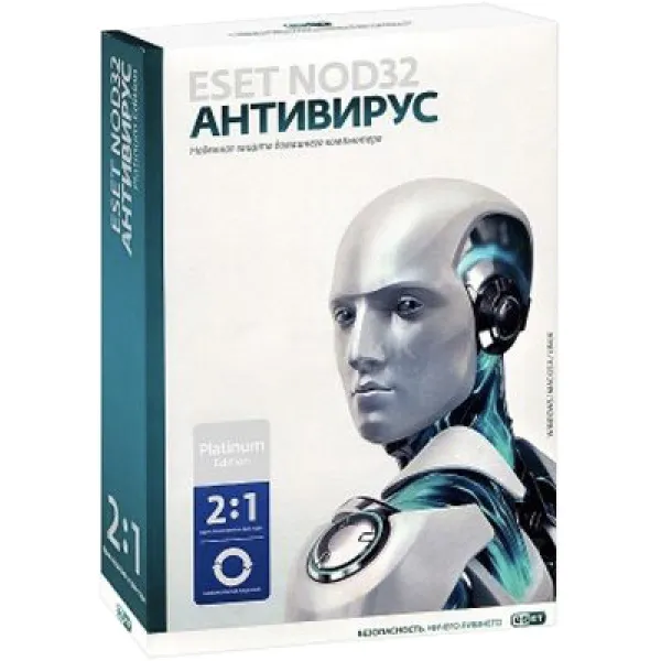 Антивирус NOD32 Platinum Edition NOD32-ENA-NS(BOХ)-2-1 Box