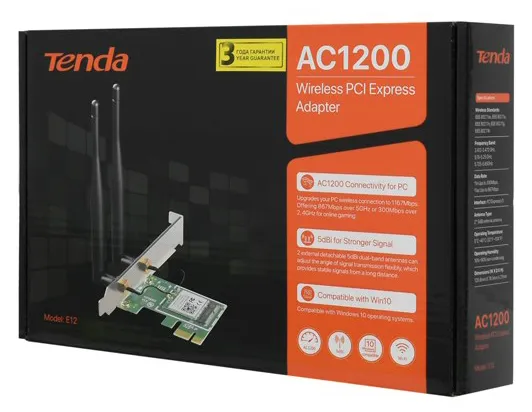 Сетевая карта Tenda E12