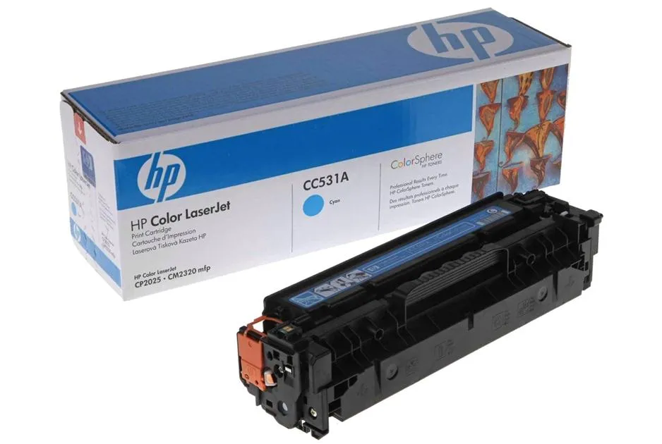 Картридж HP CC531A Cyan