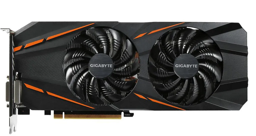 Видеокарта 6 Gb Gigabyte GTX 1060 GV-N1060D5-6GD