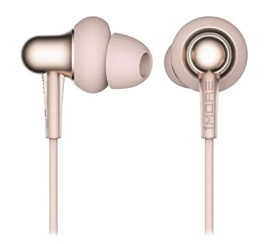 Гарнитура Xiaomi 1MORE Stylish Dual-dynamic Driver In-Ear Headphones E1025 Золото