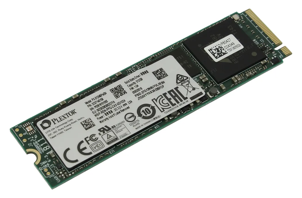 SSD накопитель 512GB Plextor PX-512M9PEGN