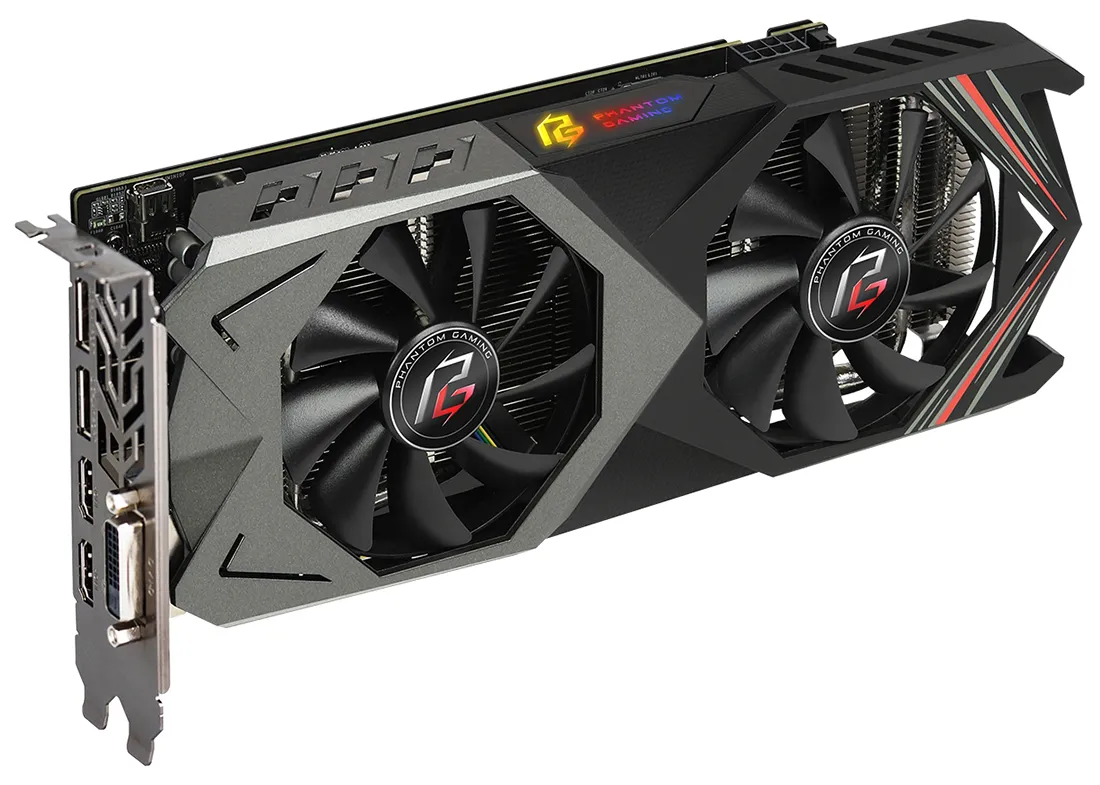 Видеокарта 8 GB ASRock RX 590 Phantom Gaming U