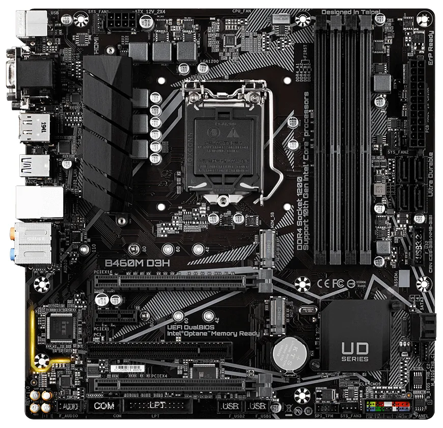 Материнская плата Gigabyte B460M D3H