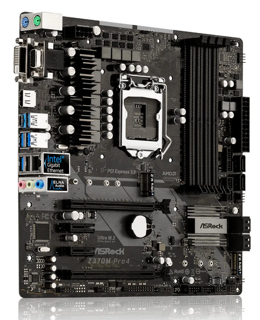 Материнская плата ASRock Z370M PRO4 90-MXB660-A0UAYZ
