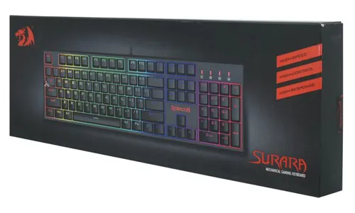 Клавиатура USB Defender Redragon Surara black