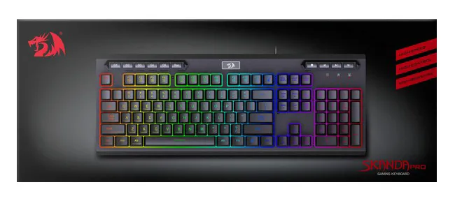 Клавиатура Defender Redragon SKANDA PRO RU Black