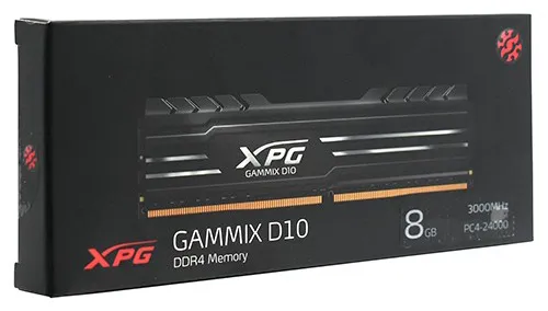 Оперативная память 8 GB ADATA XPG GAMMIX D10 AX4U30008G16A-SB10