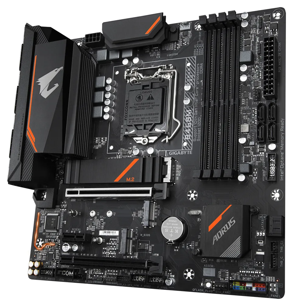 Материнская плата GIGABYTE B460M AORUS PRO