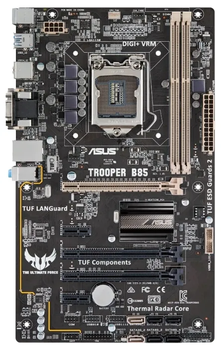 Материнская плата ASUS Trooper B85
