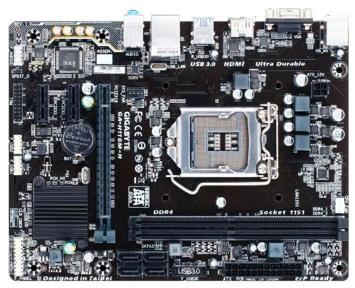Материнская плата Gigabyte GA-H110M-H