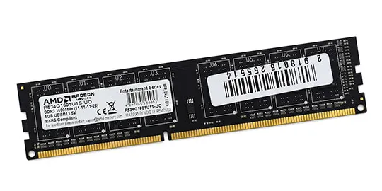 Оперативная память 4 GB AMD Radeon R5 Entertainment R534G1601U1S-UO