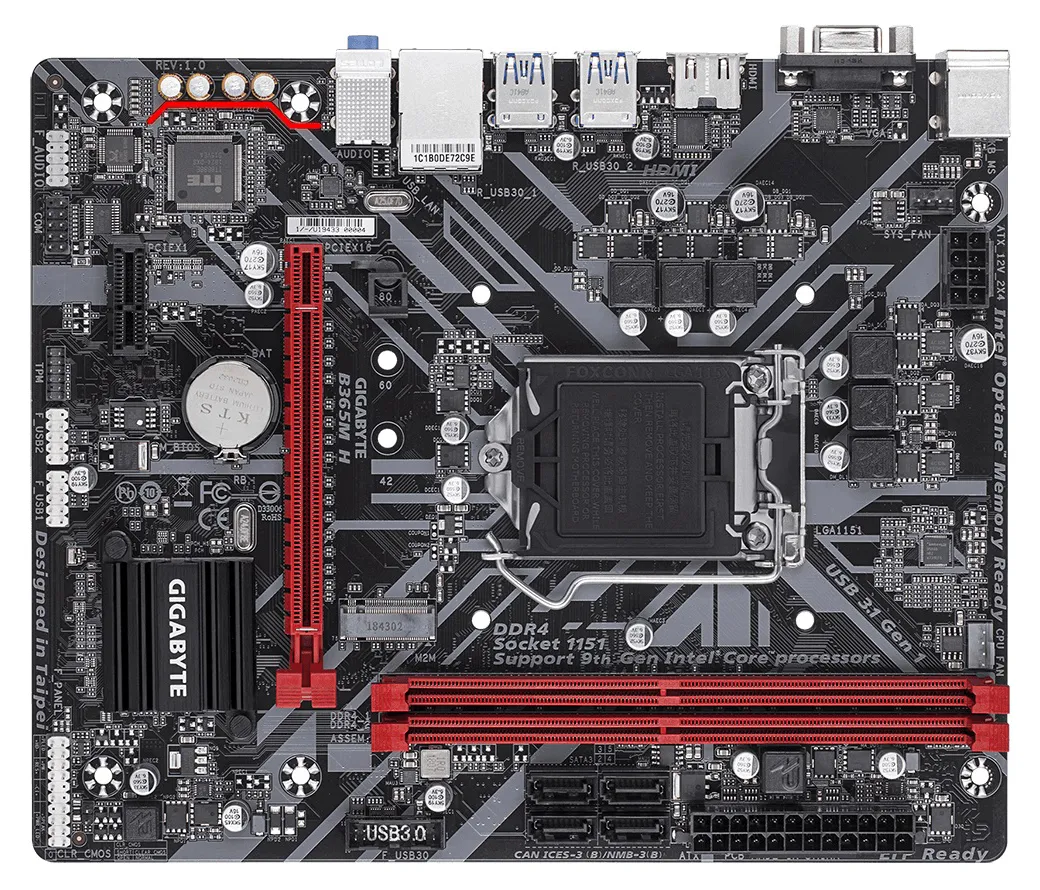 Материнская плата Gigabyte B365M H