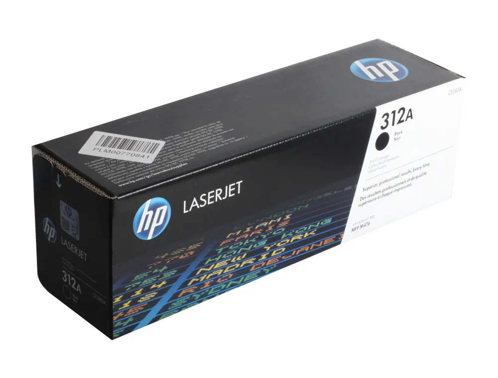 Картридж HP CF380A 312A Black