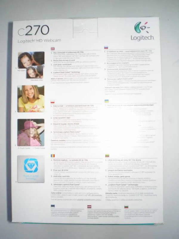 Веб камера Logitech WebCam HD C270