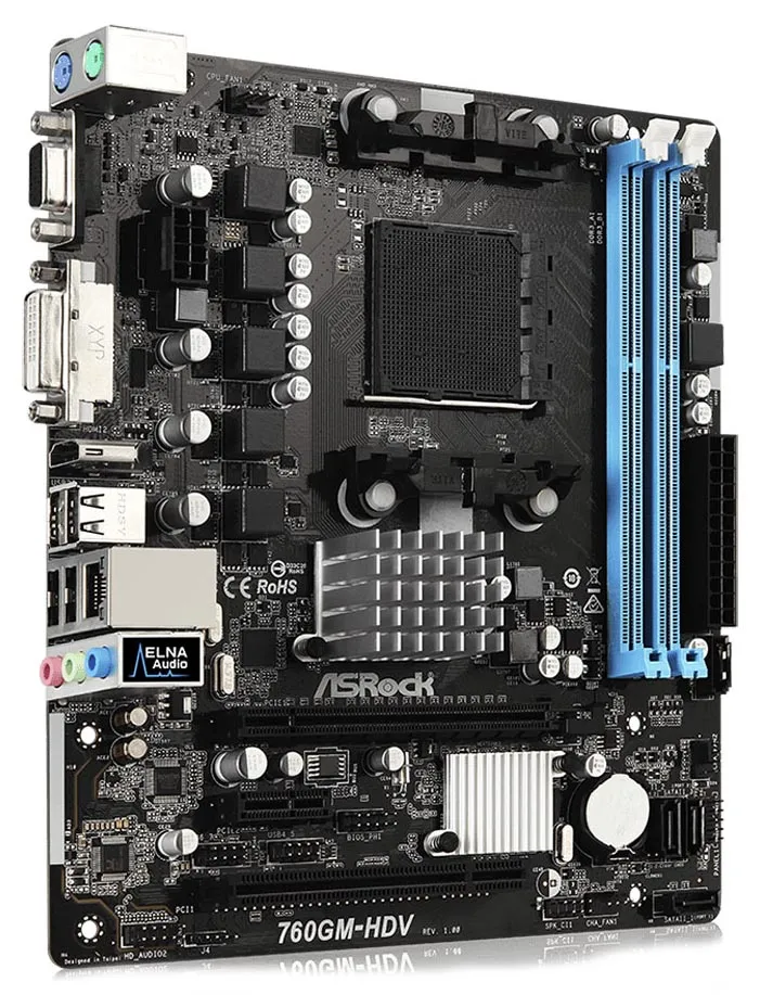 Материнская плата ASRock 760GM-HDV