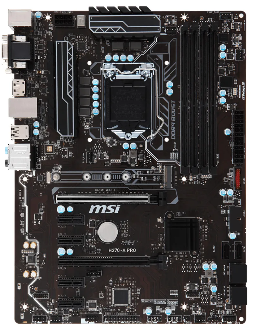 Материнская плата MSI Z270-A PRO