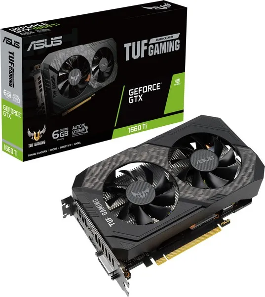 Видеокарта 6GB ASUS GTX1660Ti GAMING TUF-GTX1660TI-6G-EVO-GAMING