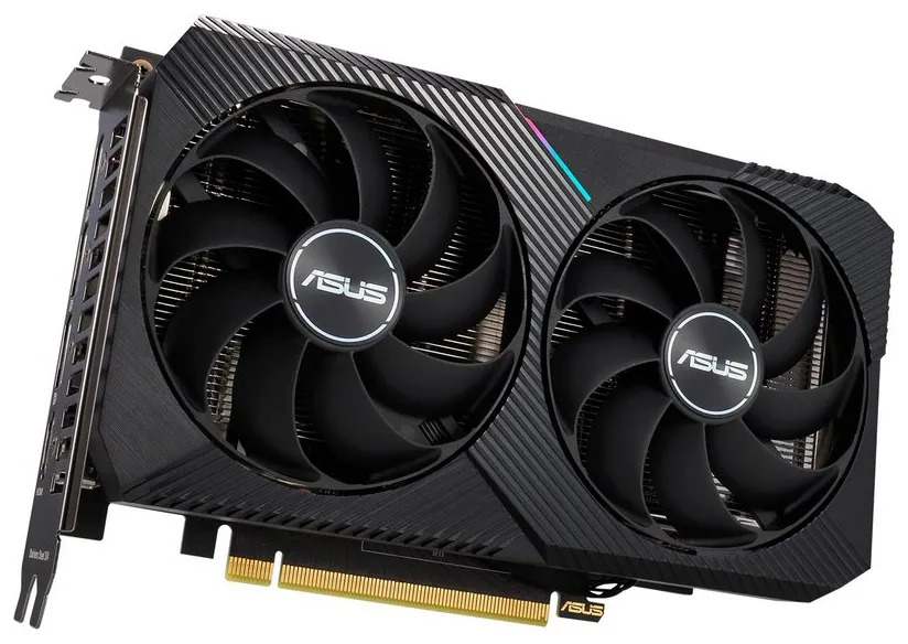 Видеокарта 8GB ASUS RTX3050 OC DUAL-RTX3050-O8G