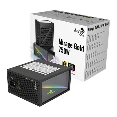 Блок питания 750W Aerocool Mirage Gold