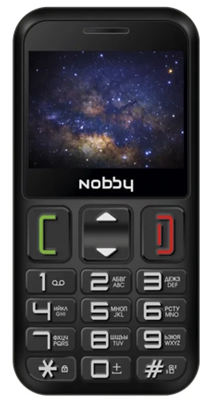 Мобильный телефон Nobby 240B Черный