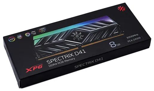 Оперативная память 8 GB ADATA XPG SPECTRIX D41 RGB AX4U300038G16-ST41