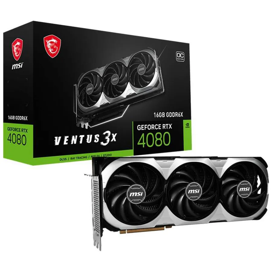Видеокарта 16GB MSI RTX4080 VENTUS 3X OC